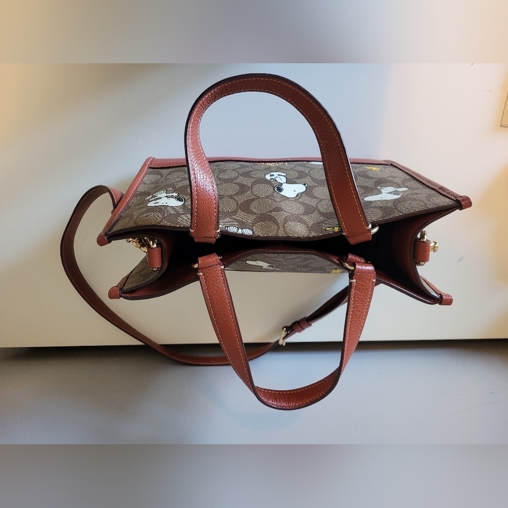 Coach X Peanuts Dempsey Carryall, BNWOT - Picture 7 of 11
